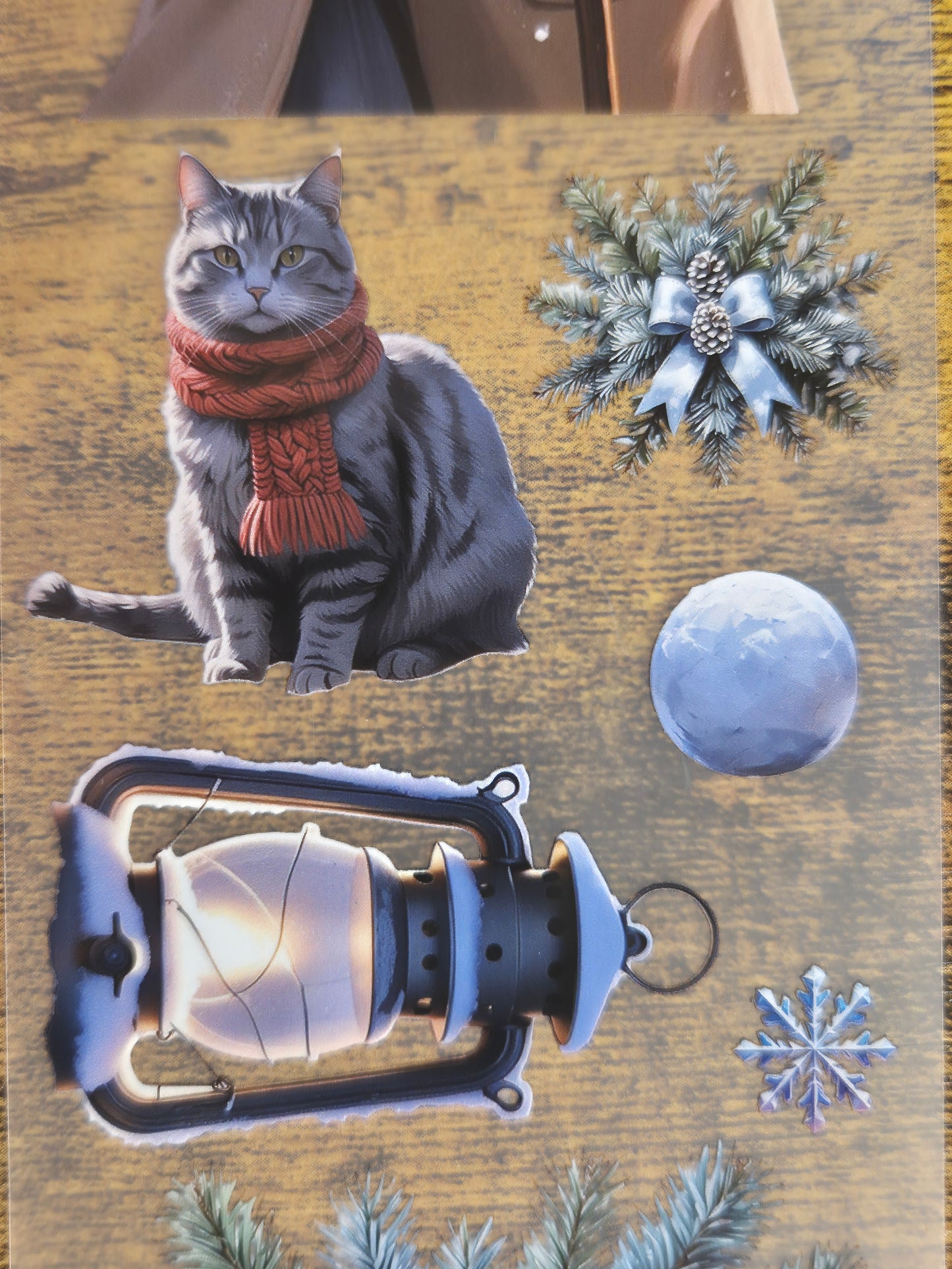 PET Tape Stickerband Winterwunderland / Winter Wonder Land 7cm x 1,50m