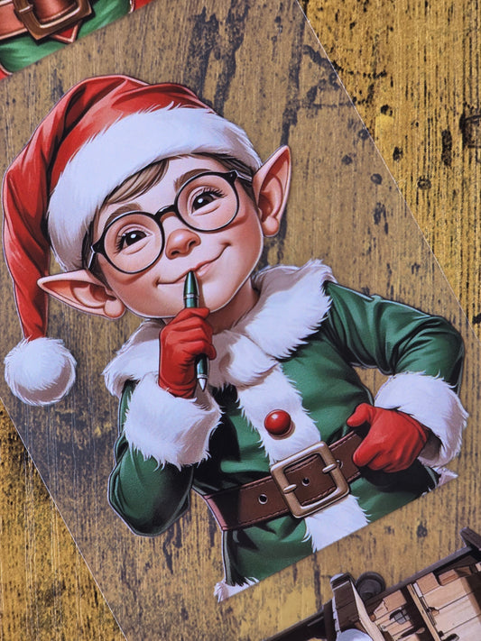 PET Tape Stickerband Weihnachtswerkstatt / Santa´s Workshop 7cm x 1,50m