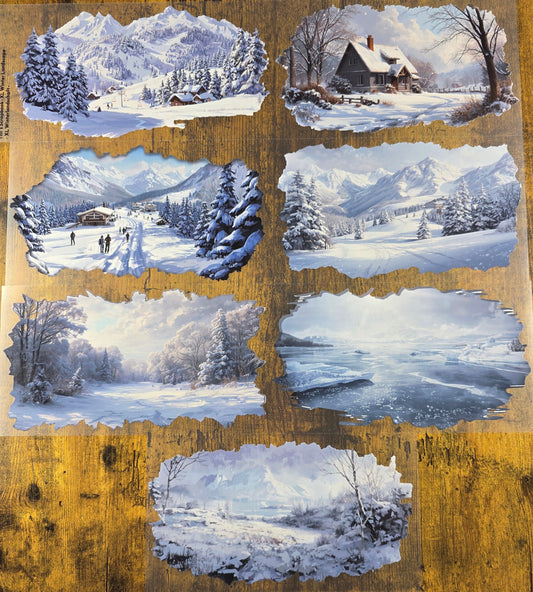 PET Tape Stickerband 3er Set Winter Bundle