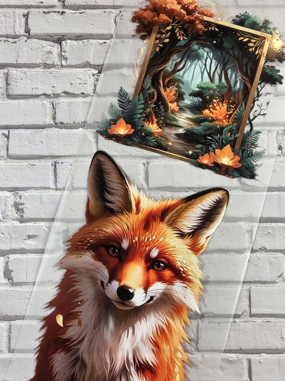 PET Tape Sticker Magical Forest 7cm x 1.50m