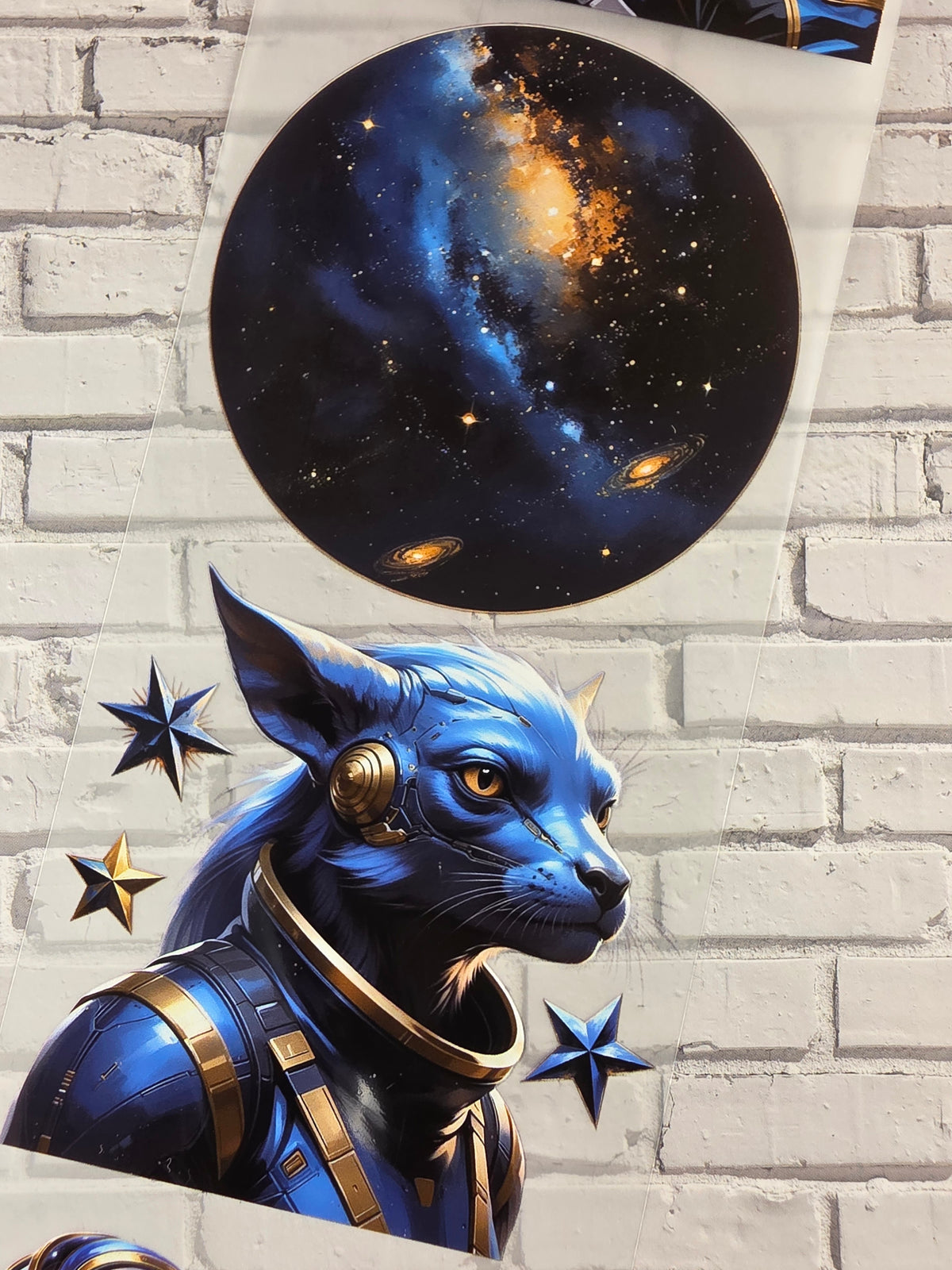 PET Tape Sticker Space 7cm x 1.50m