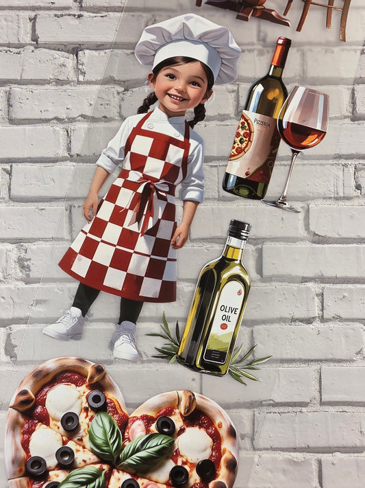 PET Tape Stickerband Pizzeria 7cm x 1,50m