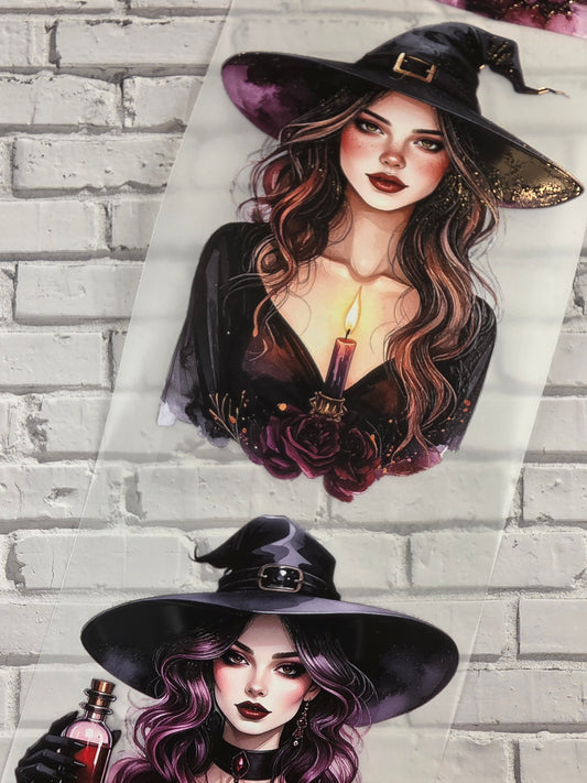 PET Tape 3D Stickerband Witch Ladies 7cm x 1,50m