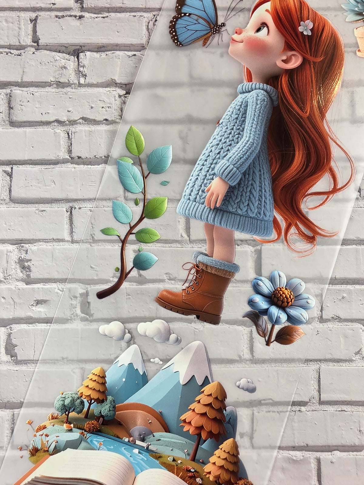 PET Tape 3D Stickerband Rosi´s Slow Moments 7cm x 1,50m