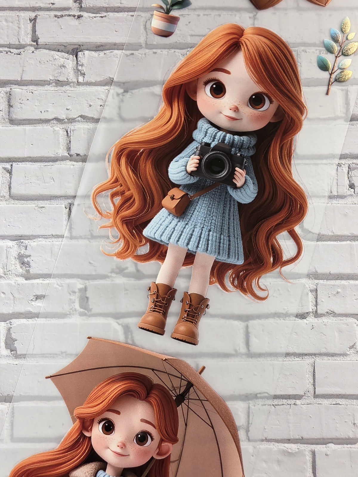 PET Tape 3D Stickerband Rosi´s Slow Moments 7cm x 1,50m