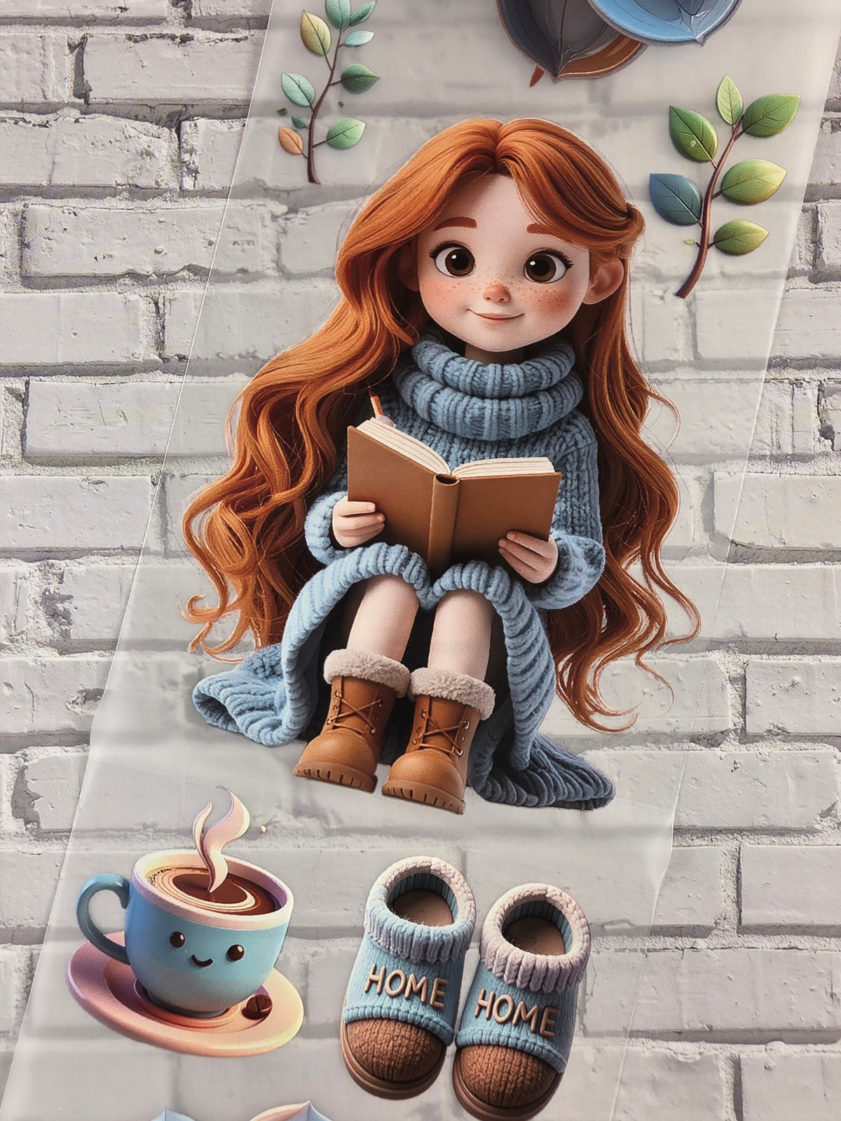 PET Tape 3D Stickerband Rosi´s Slow Moments 7cm x 1,50m