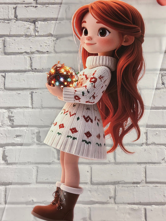 PET Tape Stickerband Rosi´s Christmas 7cm x 1,50m