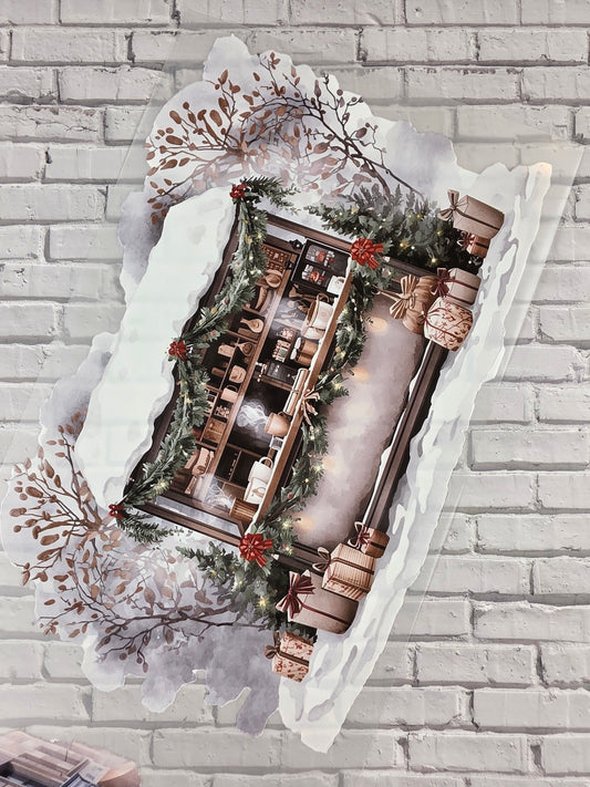 PET Tape XL 3D Stickerband New York Winter 12cm x 1,50m