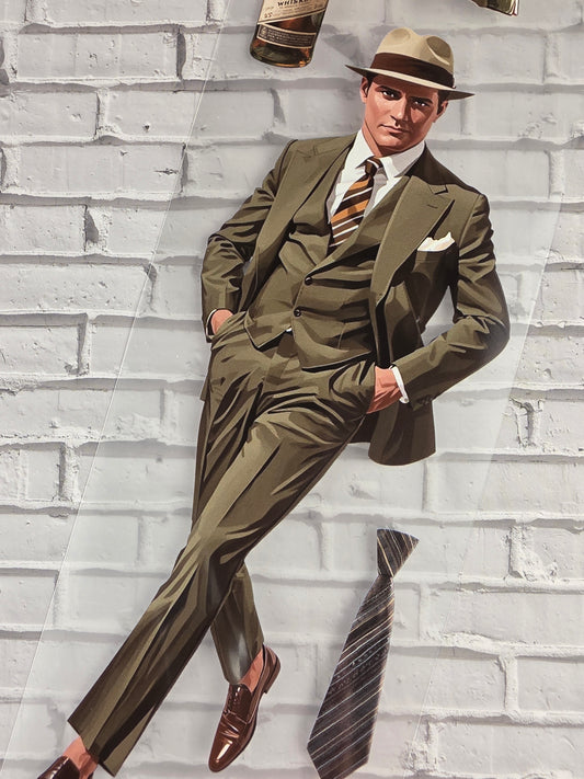 PET Tape Stickerband Gentleman´s Club 7cm x 1,50m