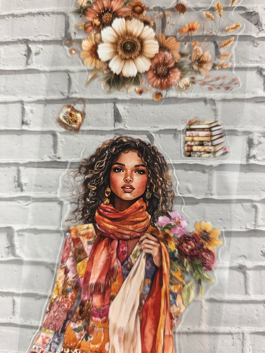 PET Tape 3D PRE-Cut Stickerband Boho Spring 7cm x 1,50m