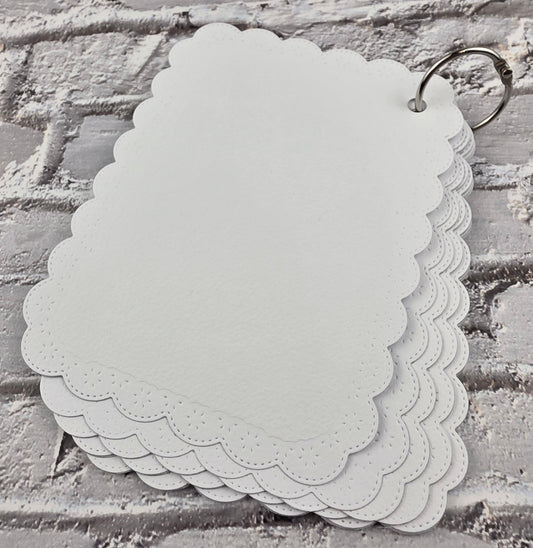 Mini Journal / Scrapbook 15 Seiten Aquarellpapier 300gsm