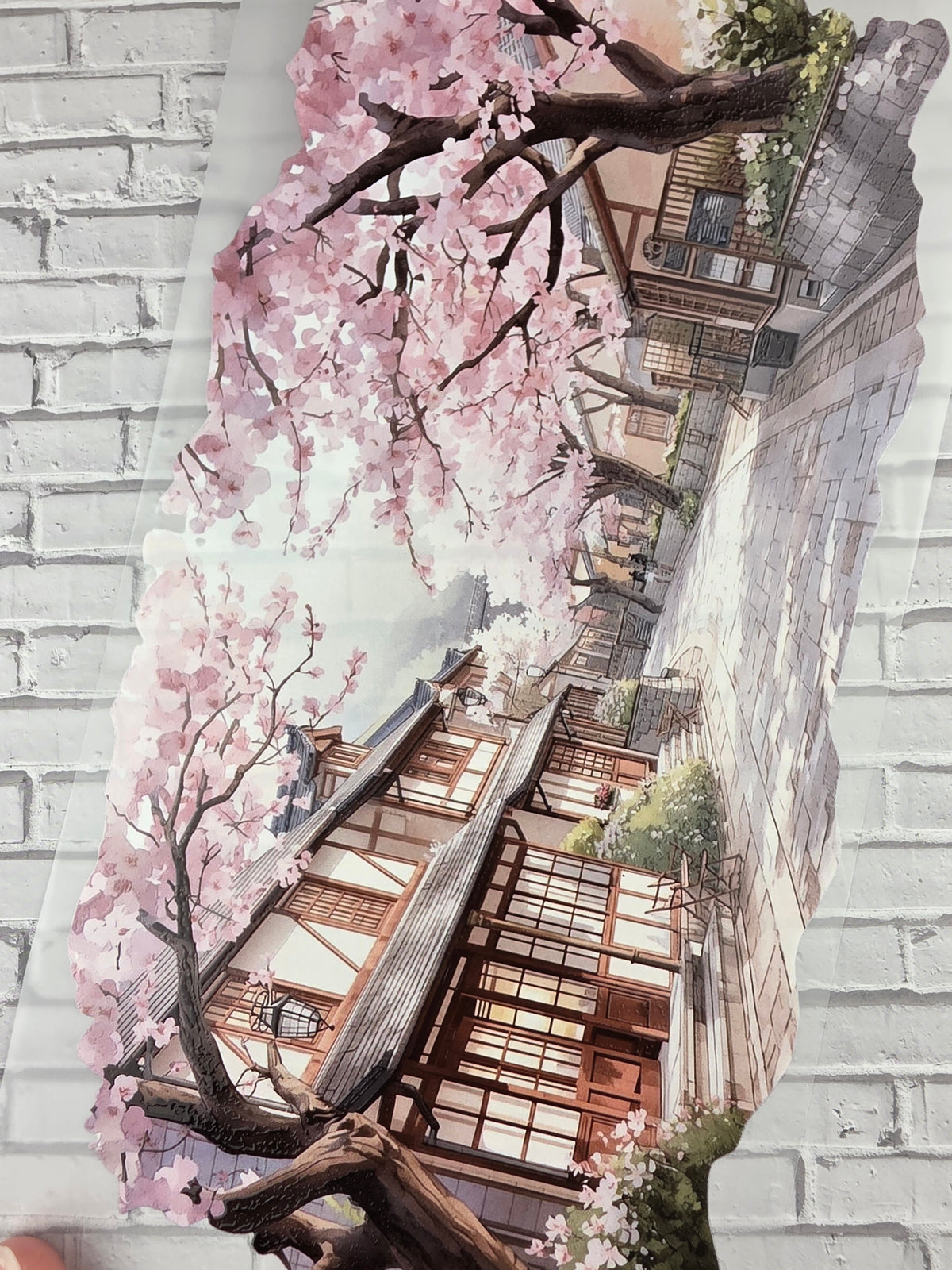 XL PET Tape 3D Stickerband Cherry Blossom 12cm x 1,50m