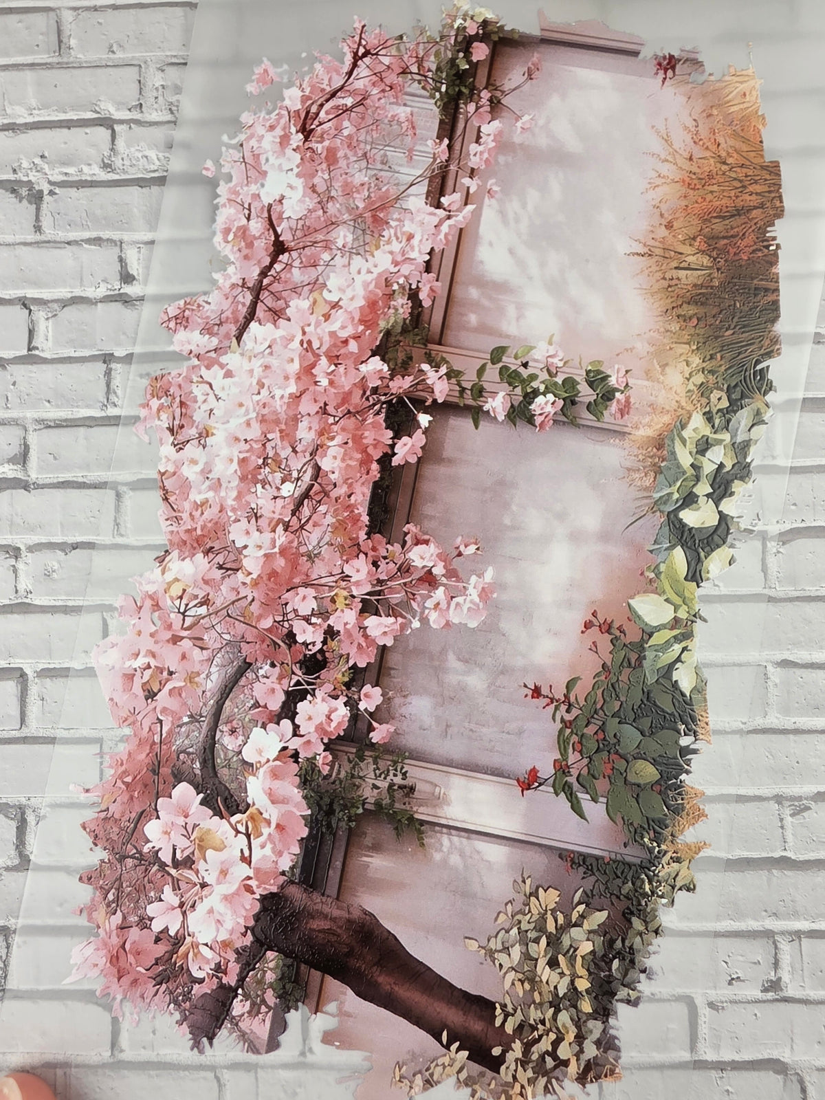 XL PET Tape 3D Stickerband Cherry Blossom 12cm x 1,50m