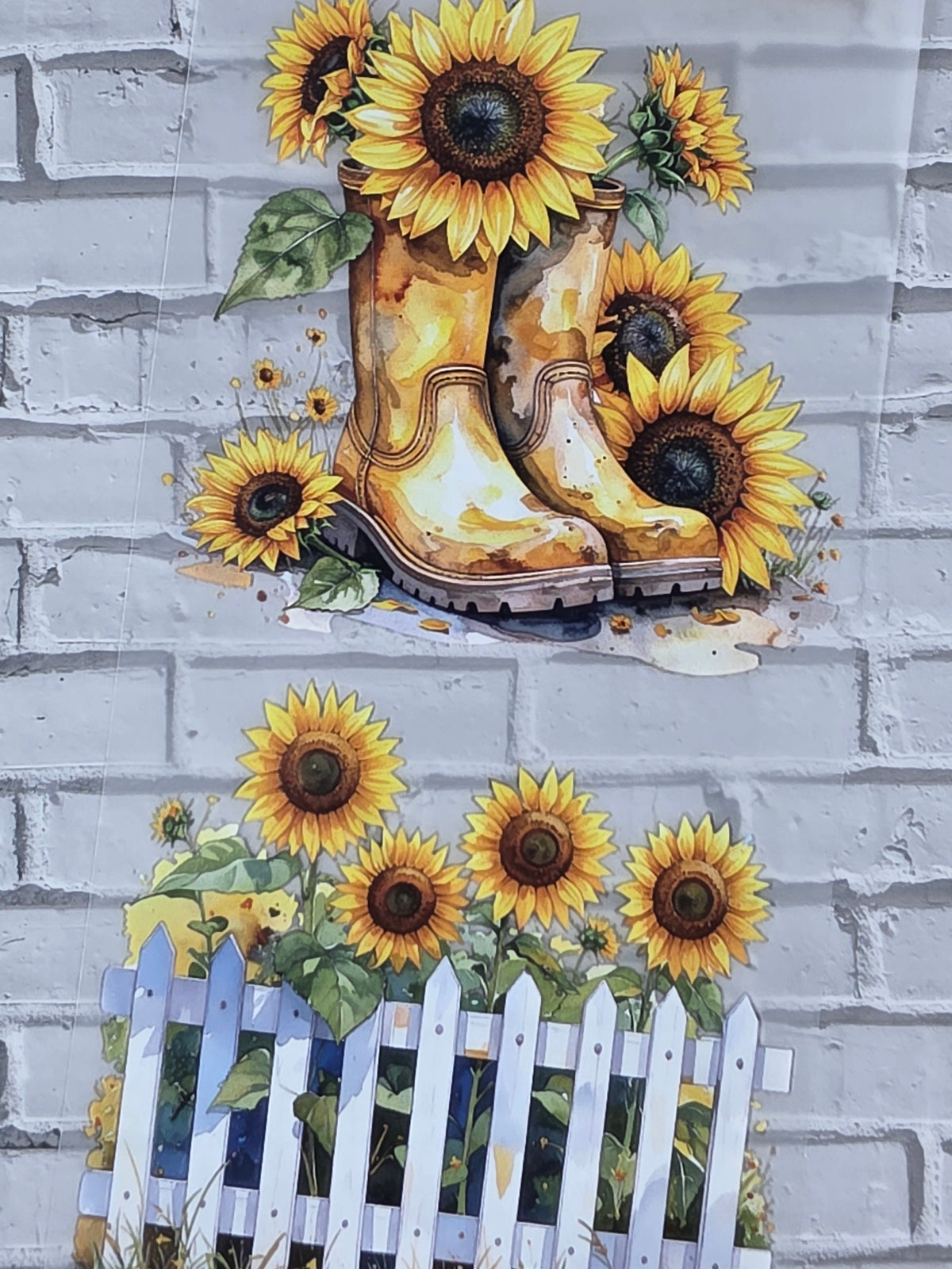 PET Tape 3D Stickerband Sunflower 7cm x 1,50m