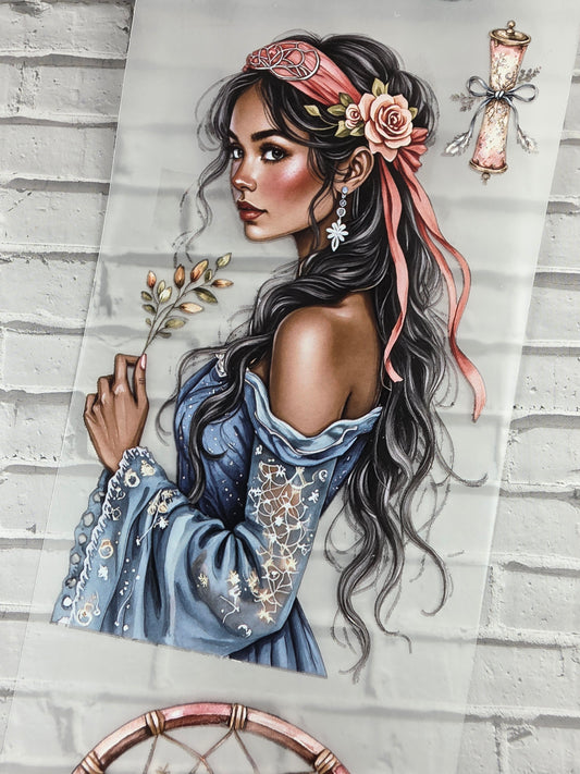 PET Tape 3D Stickerband Boho witch 7cm x 1,50m