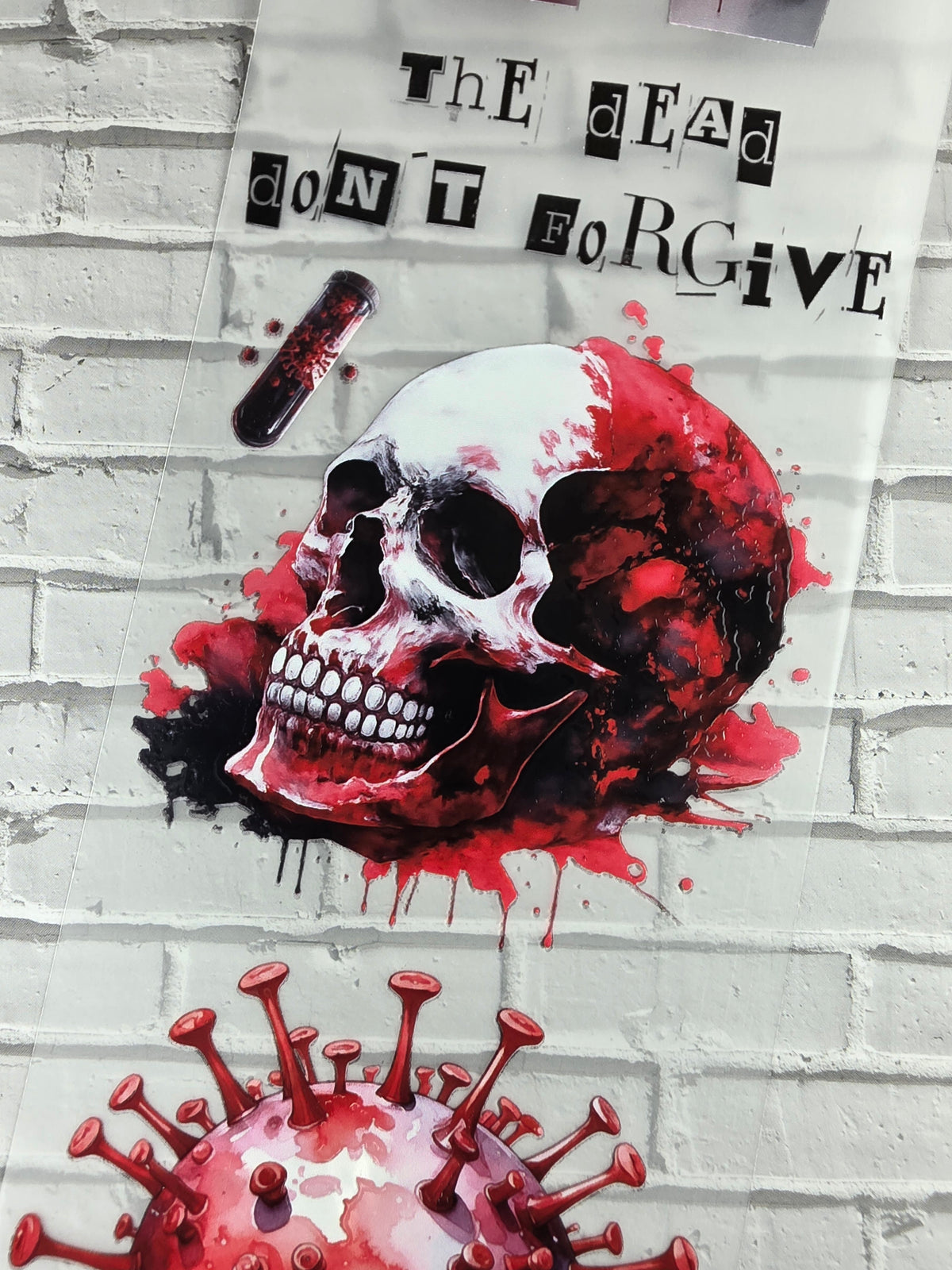 PET Tape 3D Stickerband Zombie apocalypse 7cm x 1,50m