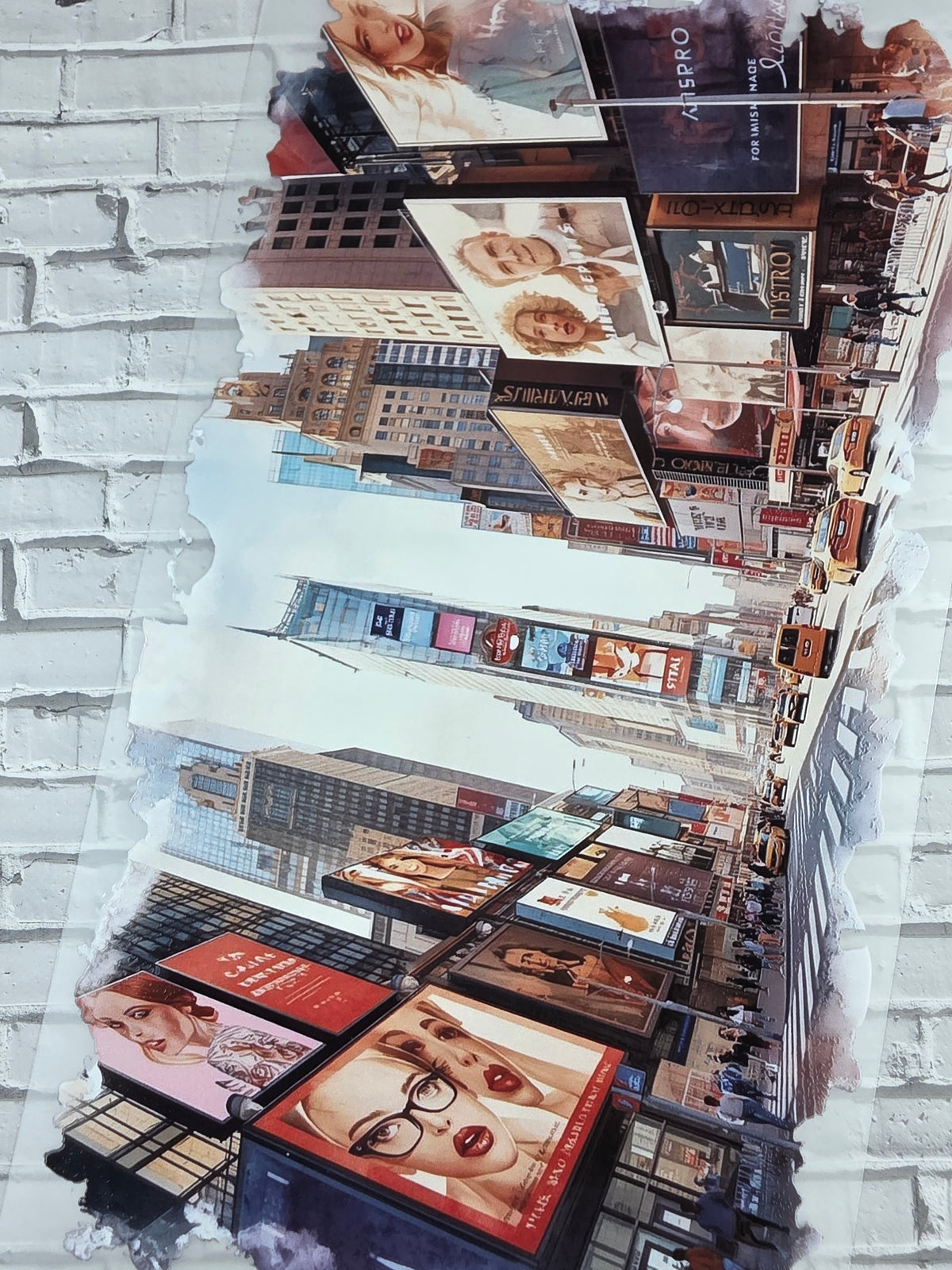 XL PET Tape 3D Stickerband New York summer 12cm x 1,50m