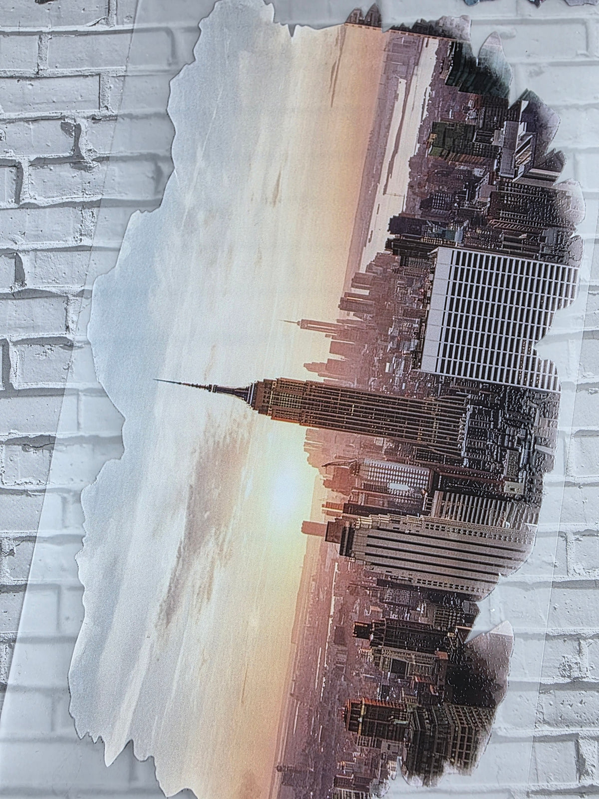 XL PET Tape 3D Stickerband New York summer 12cm x 1,50m