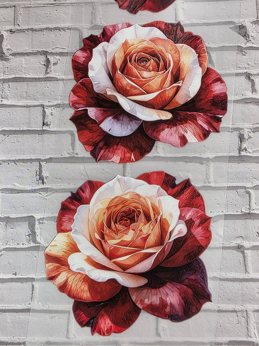 PET Tape 3D Stickerband Roses 7cm x 1,50m