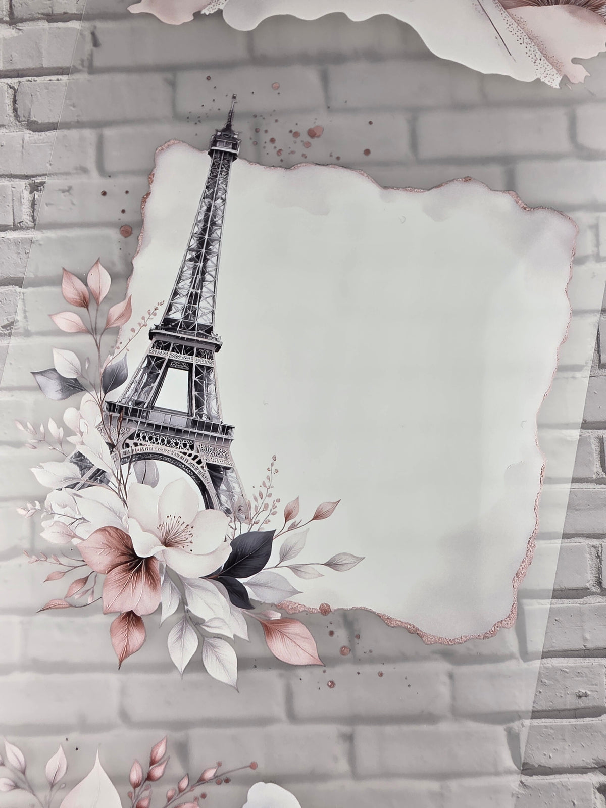 XL PET Tape 3D Stickerband Paris backgrounds 12cm x 1,50m