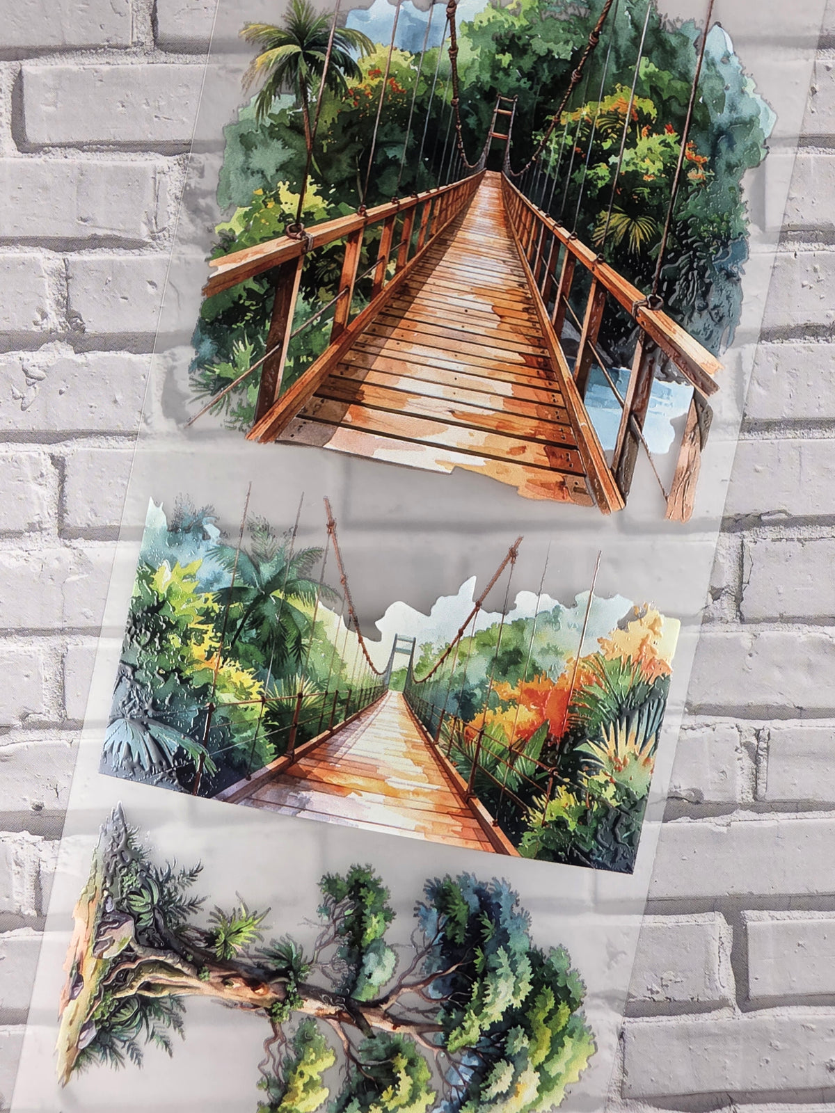 PET Tape 3D Stickerband Jungle adventure 7cm x 1,50m