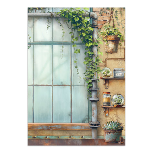 Stamperia Junk Journal - A New Beginning - 21x29,7cm - Backgrounds - Sticker - Cut Outs