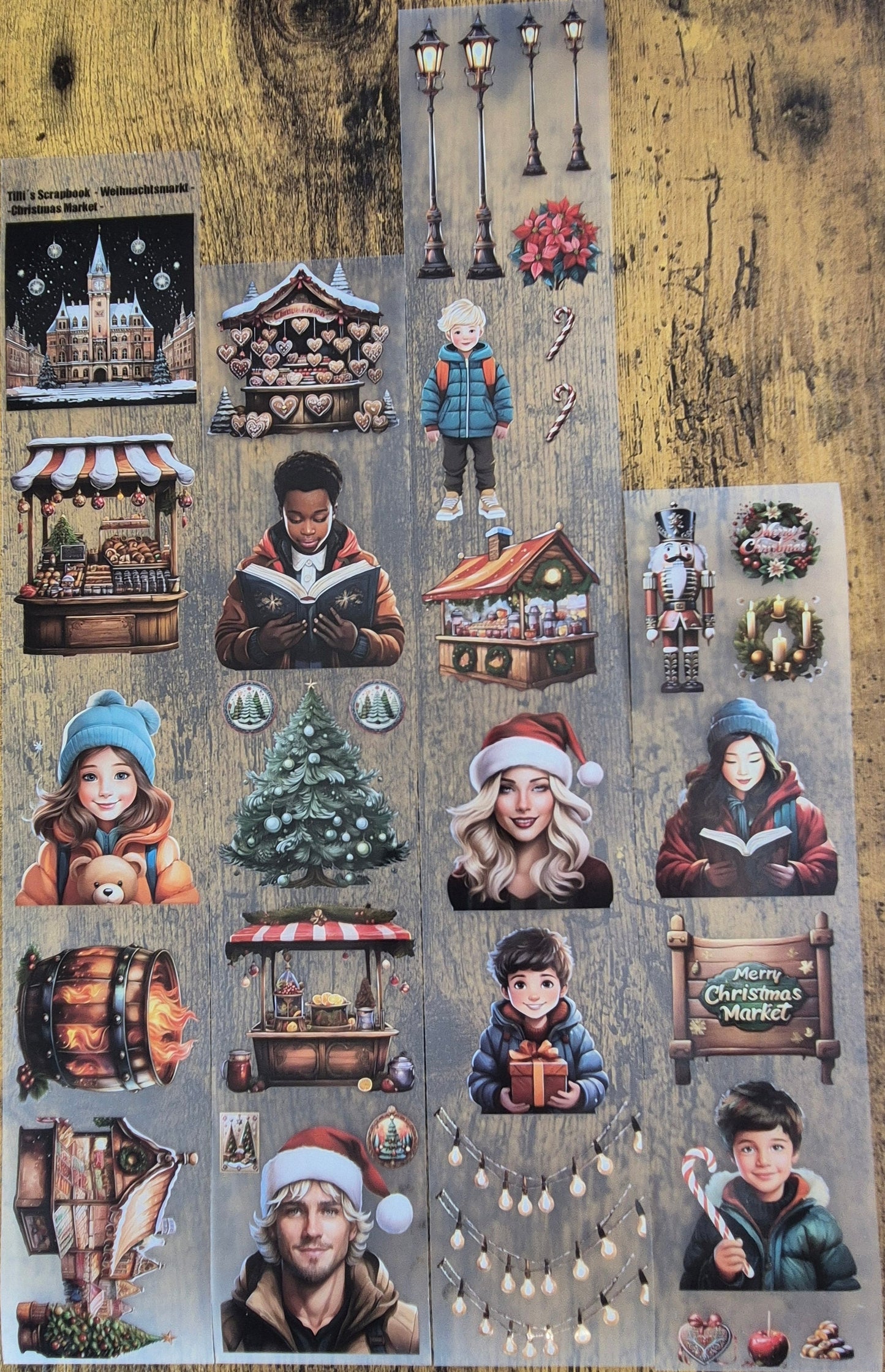 PET Tape 24er Set Stickerbänder Mega Bundle 7cm x 1,50m