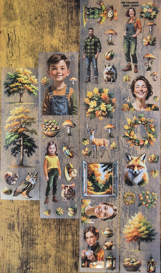 PET Tape Stickerband Herbst/Autumn  7cm x 1,50m