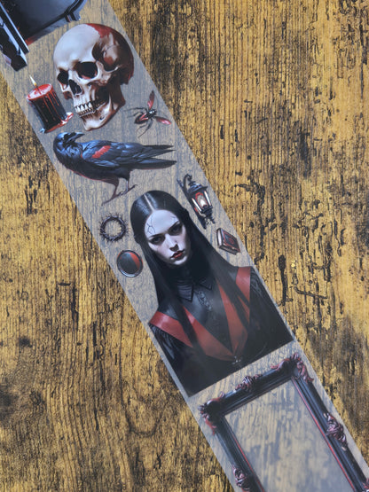 PET Tape Stickerband 2er Set Halloween & Gothic Bundle 7cm x 1,50m