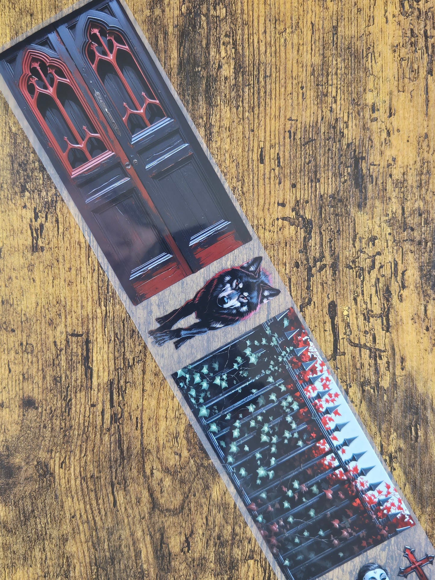 PET Tape Stickerband 2er Set Halloween & Gothic Bundle 7cm x 1,50m