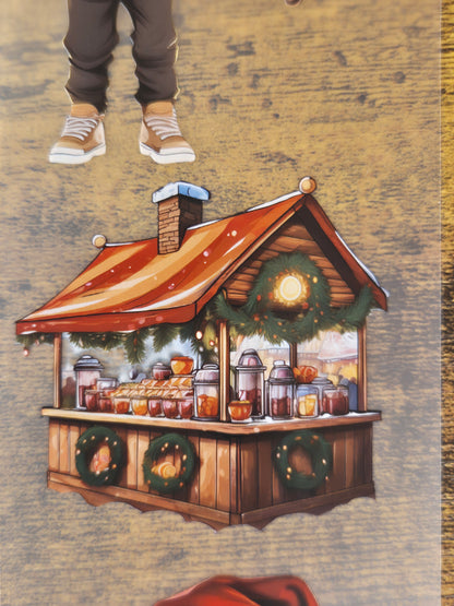 PET Tape Stickerband 6er Set Weihnachten Bundle