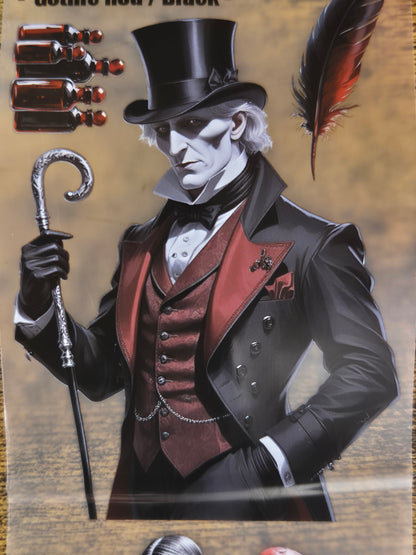 PET Tape Stickerband 2er Set Halloween & Gothic Bundle 7cm x 1,50m