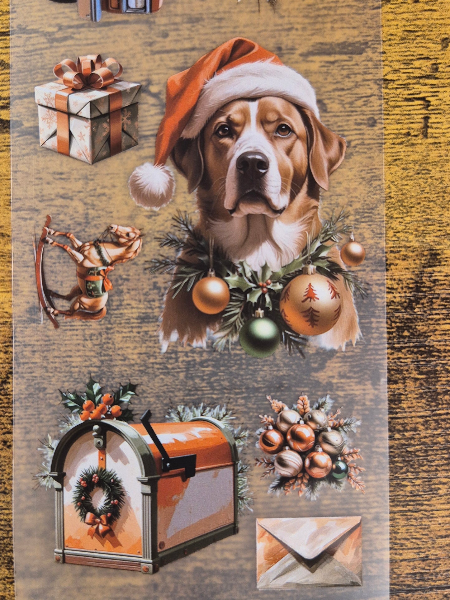 PET Tape Stickerband 6er Set Weihnachten Bundle