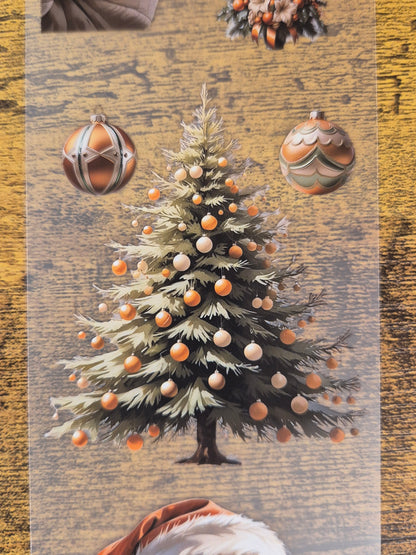 PET Tape Stickerband Weihnachtsabend / Christmas Eve 7cm x 1,50m