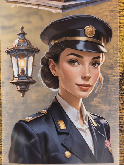 PET Tape Stickerband Vintage Bahnhof / Train Station 7cm x 1,50m