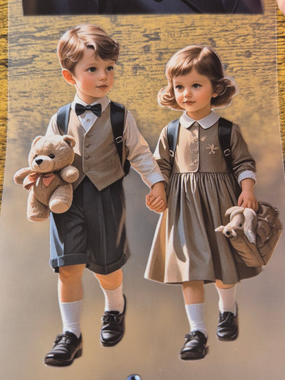 PET Tape Stickerband Vintage Bahnhof / Train Station 7cm x 1,50m