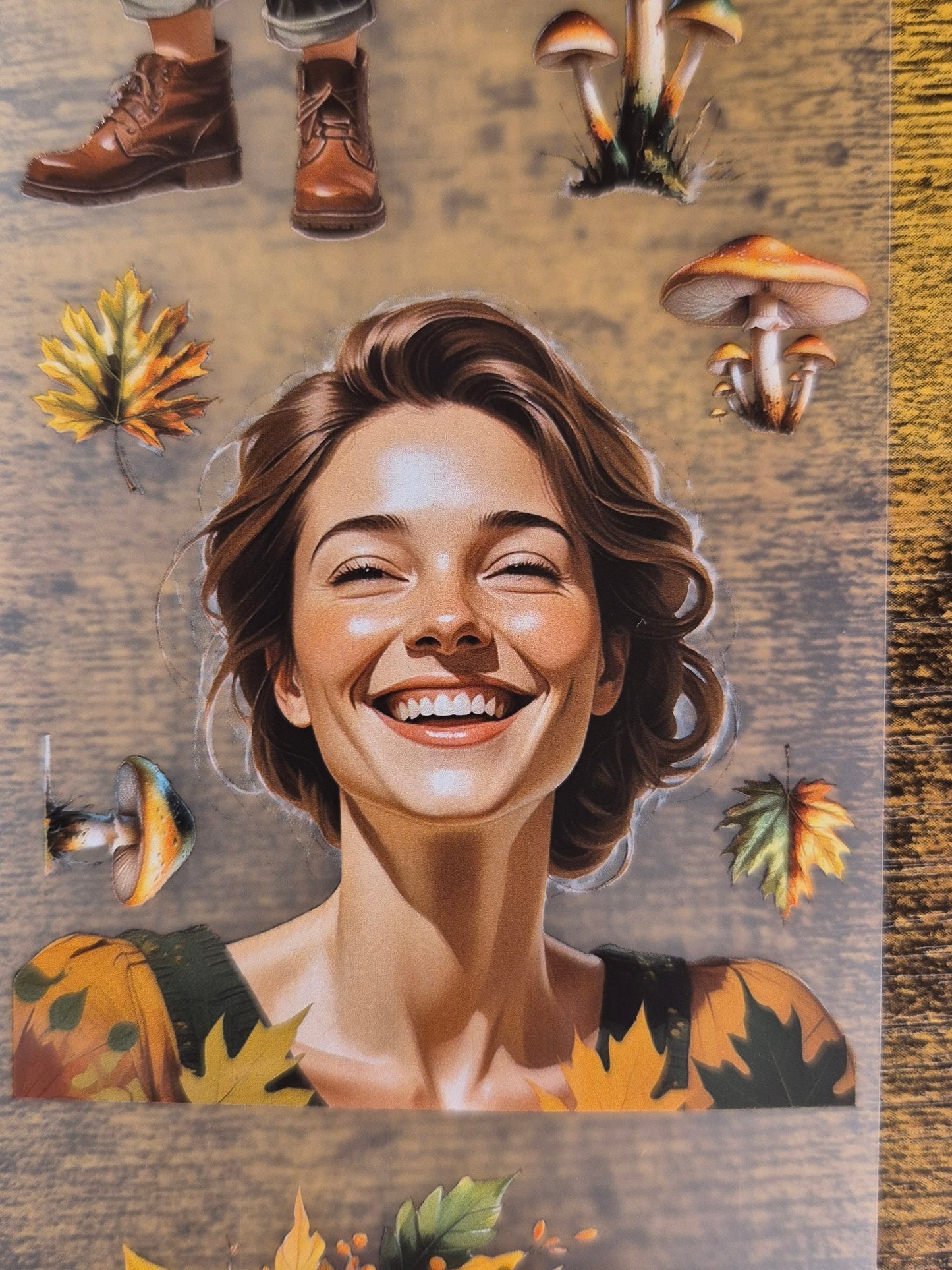 PET Tape Stickerband Herbst/Autumn  7cm x 1,50m