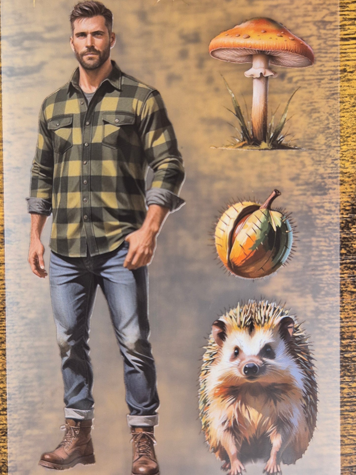 PET Tape Stickerband Herbst/Autumn  7cm x 1,50m