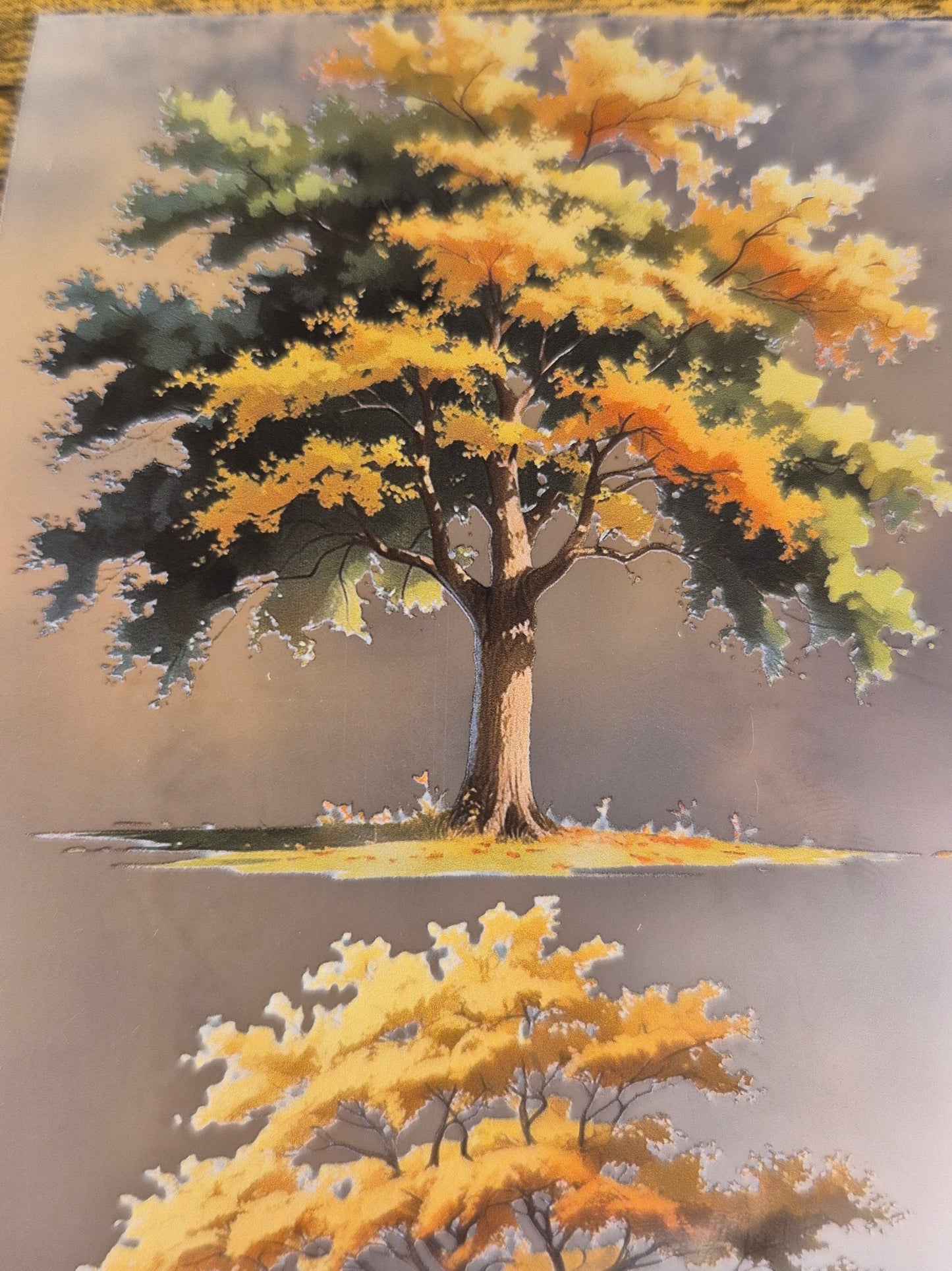 PET Tape Stickerband Herbst/Autumn  7cm x 1,50m