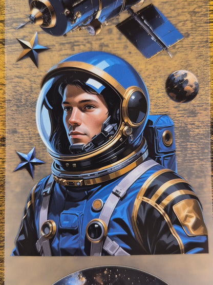 PET Tape Stickerband Weltall / Space 7cm x 1,50m