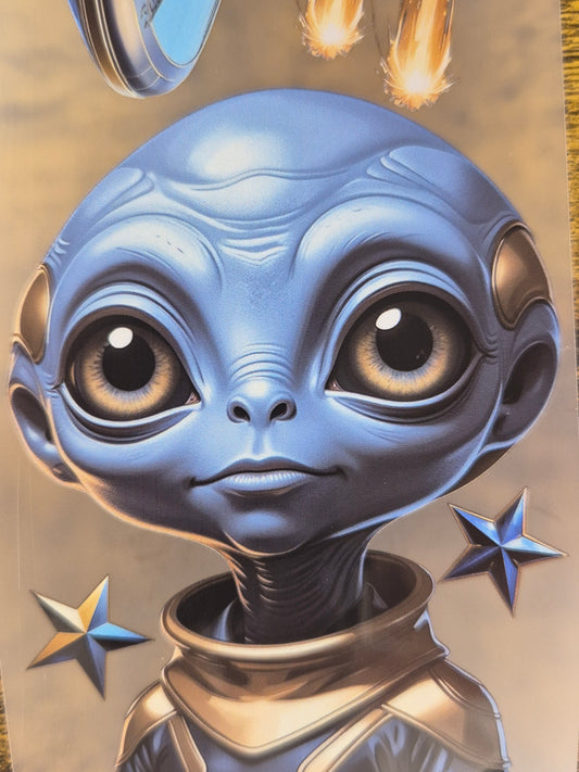 PET Tape Stickerband Weltall / Space 7cm x 1,50m