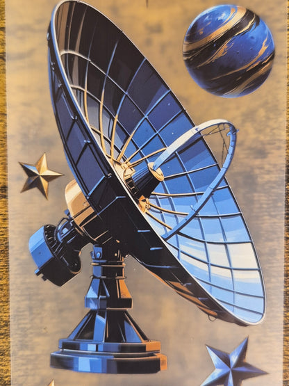 PET Tape Stickerband Weltall / Space 7cm x 1,50m