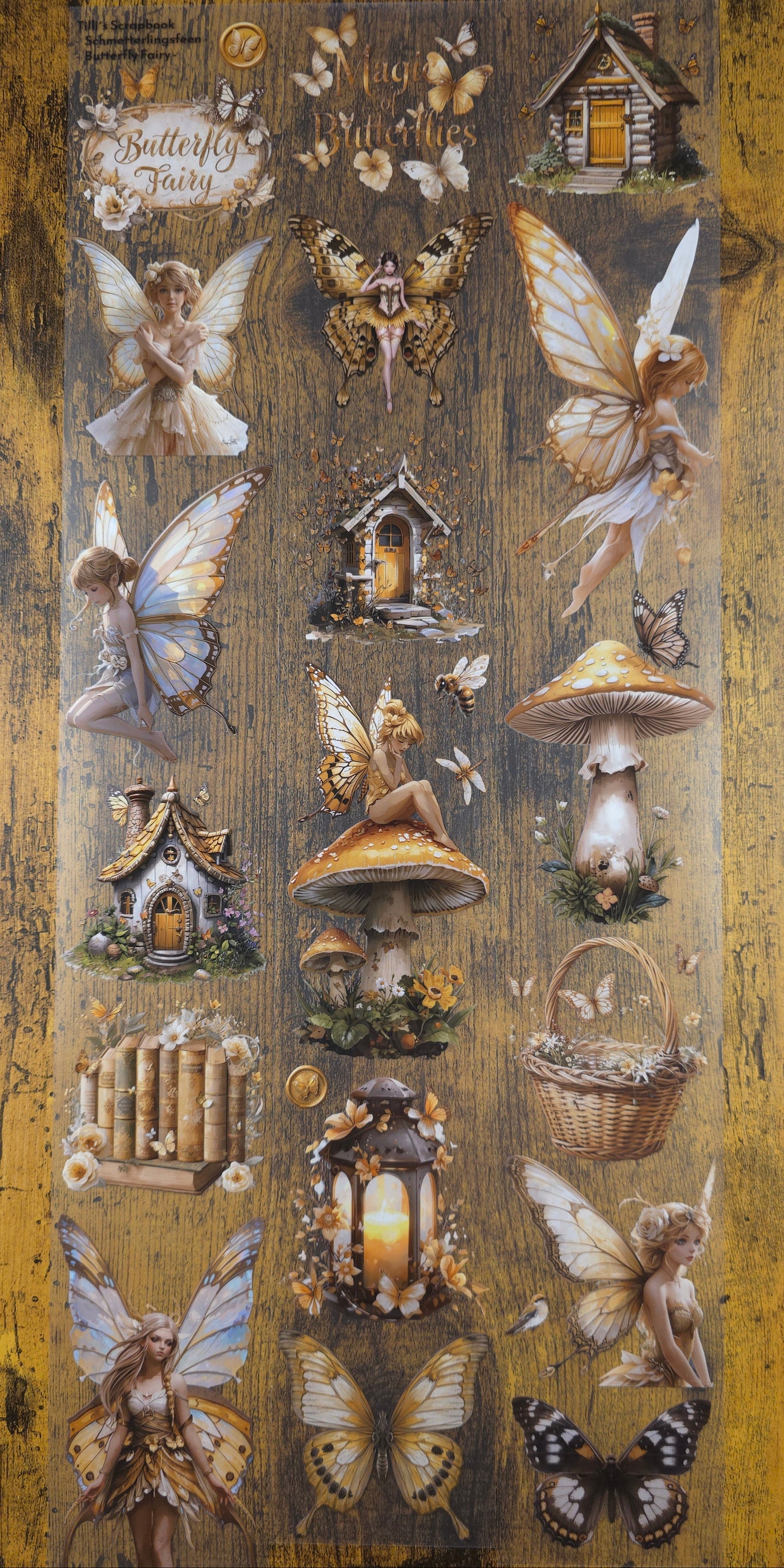 PET Tape 24er Set Stickerbänder Mega Bundle 7cm x 1,50m