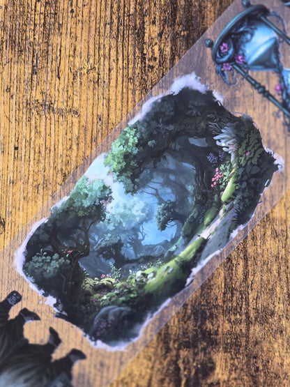 PET Tape Stickerband Wunderland mit Alice 7cm x 1,50m