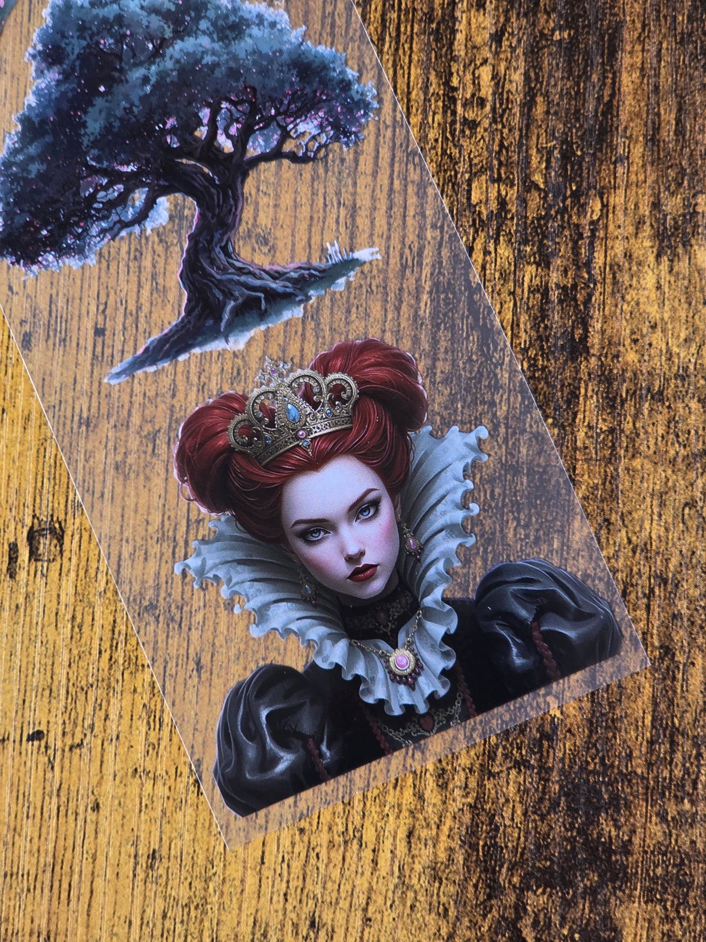 PET Tape Stickerband Wunderland mit Alice 7cm x 1,50m