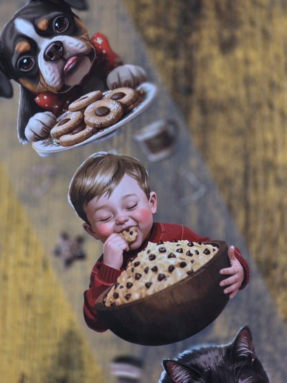 PET Tape Stickerband Weihnachtsbäckerei / Christmas Bakery  7cm x 1,50m