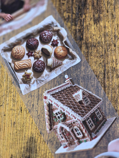 PET Tape Stickerband Weihnachtsbäckerei / Christmas Bakery  7cm x 1,50m