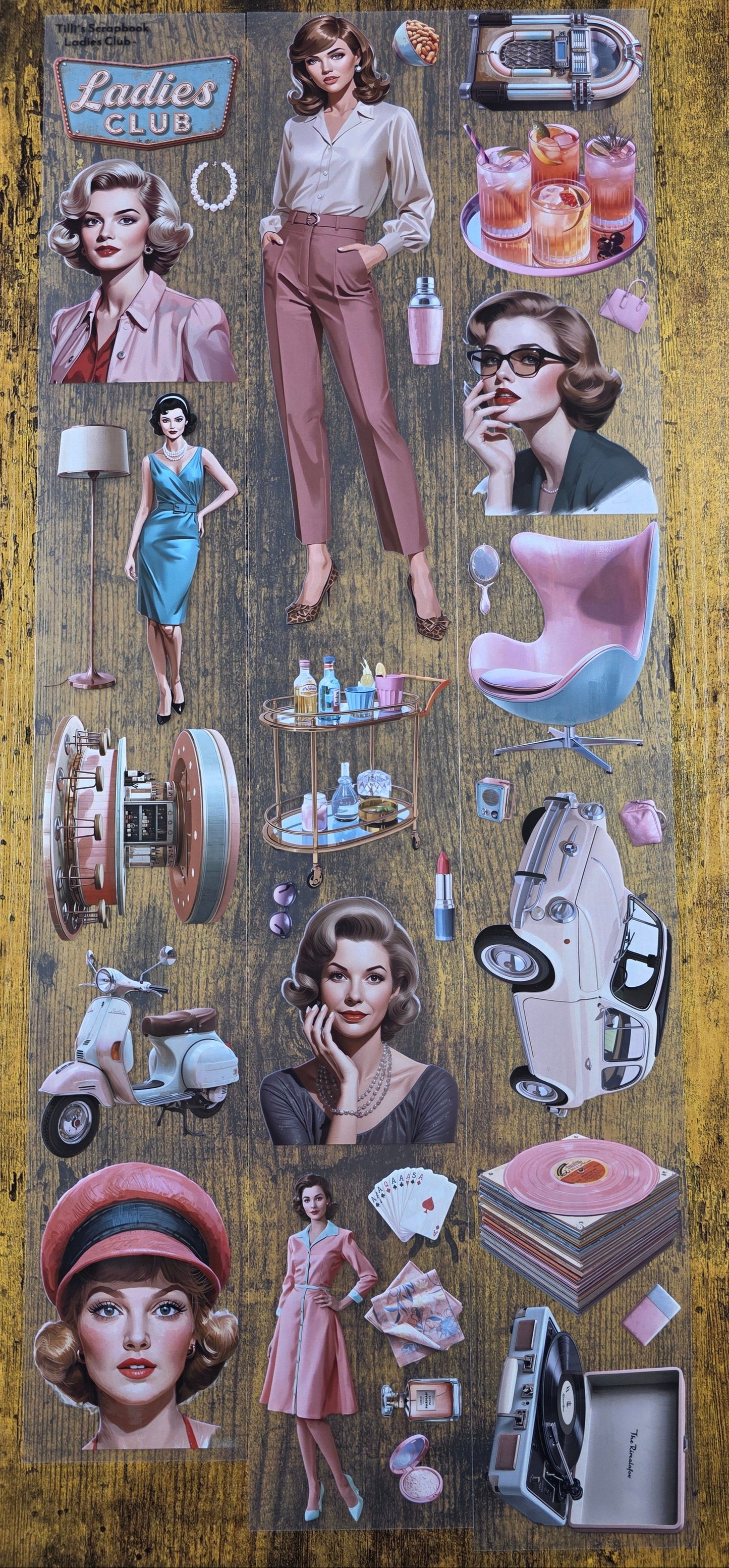 PET Tape 24er Set Stickerbänder Mega Bundle 7cm x 1,50m