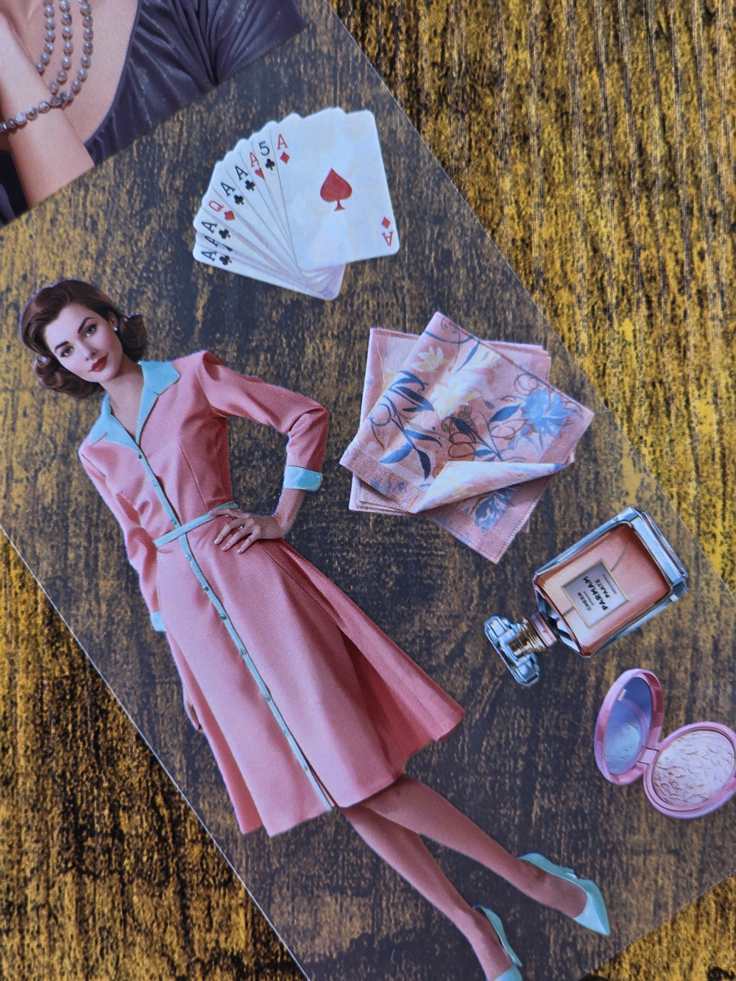 PET Tape Stickerband 4er Set Vintage Bundle 7cm x 1,50m