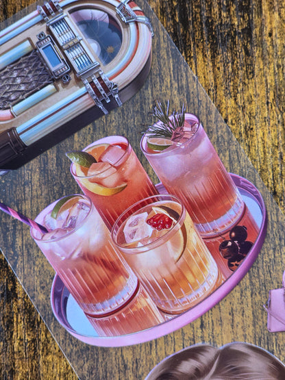 PET Tape Stickerband 4er Set Vintage Bundle 7cm x 1,50m